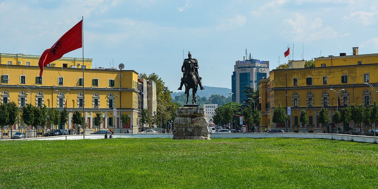 Tirana city centre, a short drive from the airport